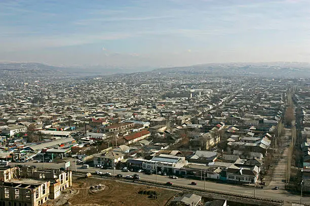 City of Osh in Kyrgyzstan.