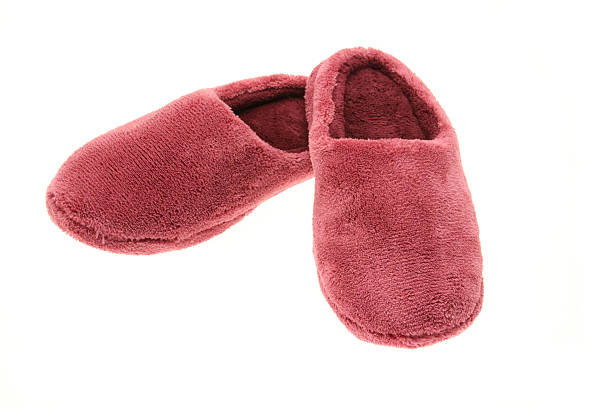 istock Pink ladies slippers 187237273