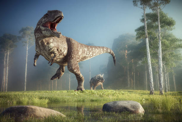 istock Giganotosaurus in nature. 1872381768