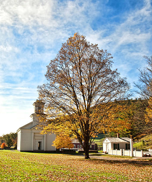 istock rural town in autumn 187238181