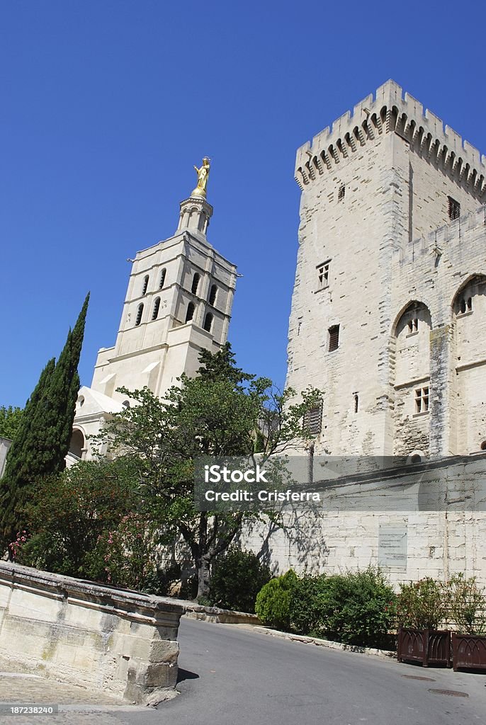 Palazzo dei Papi di Avignone - Foto stock royalty-free di Ambientazione esterna