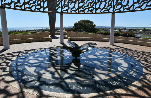 Geraldton's HMAS Sydney II Memorial commemmorates Australia's greatest naval tragedy. On 19 November 1941, Sydney was involved in a mutually destructive engagement with the German auxiliary cruiser Kormoran, and was lost with all hands (645 aboard)