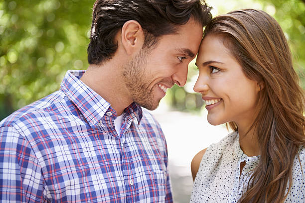 istock Lost in each other's gaze 187242188