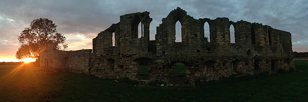 istock Ruins of Tupholme Abbey - Panorama (Mobile image) 187245535