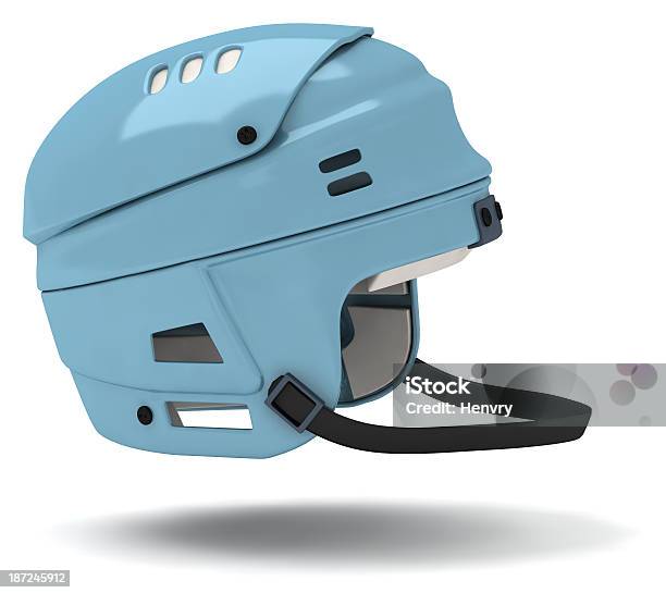 Photo libre de droit de Casque De Hockey Sur Glace banque d'images et plus d'images libres de droit de Forme tridimensionnelle - Forme tridimensionnelle, Aspect métallique, Casque