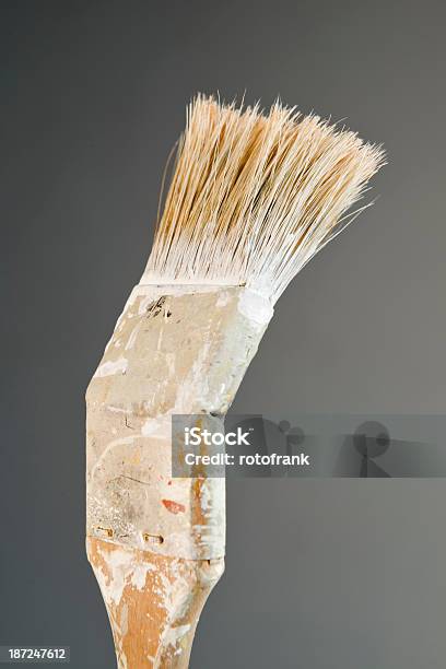 Old Used Paintbrush Stock Photo - Download Image Now - Art And Craft, Bristle - Brush Part, Craft