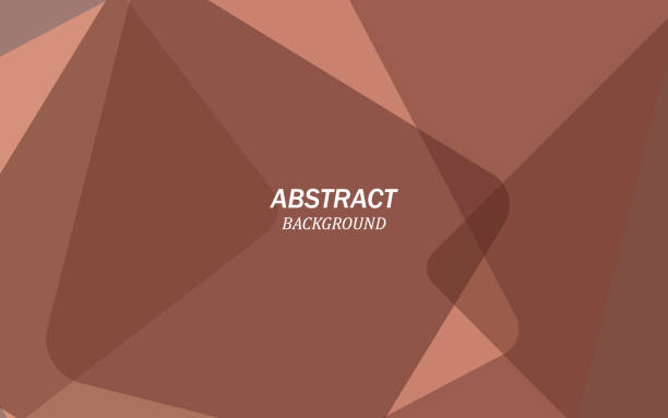 istock Abstract brown background of random squares of different sizes and transparency. Conceptual technologies. Space for your text. 3D vector illustration. 1872477098