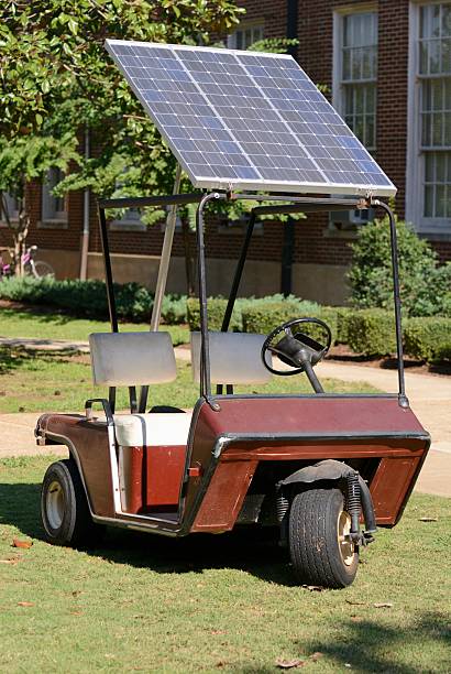 istock Solar Electric Golf Cart 187248123