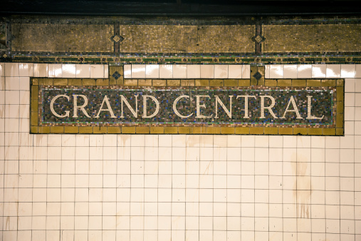 Grand Central Station tiles in New York.