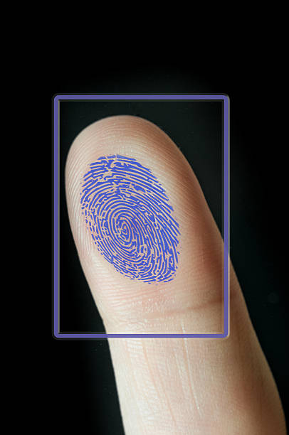 istock Fingerprint trace touching a glass 187249163