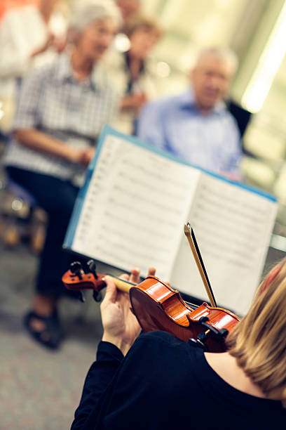 istock Teenager Playing On Classical School Concert 187249200