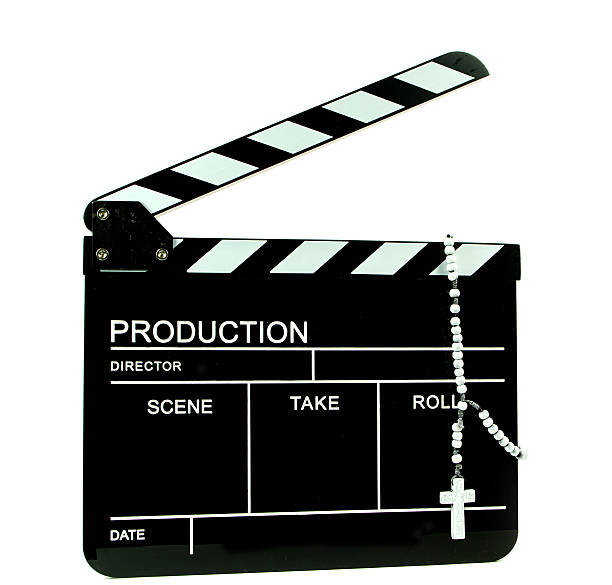 istock Film Slate and Rosary 187251055