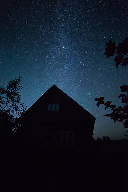 istock Milky Way in the night sky 187251185