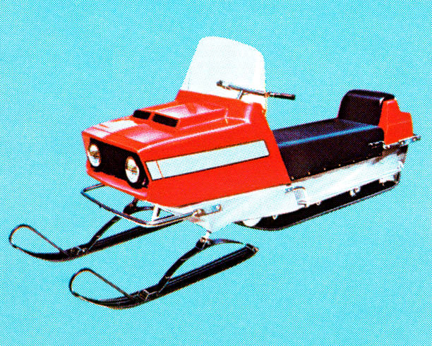 Manhandler Snowmobile 120+ Vintage Snowmobile Stock Photos, Pictures & Royalty-Free Images ...