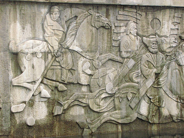 istock Wall carving, Xi'an, China 187251942