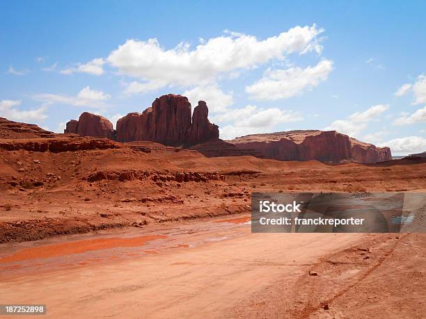 Paesaggio Del Parco Nazionale Di Monument Valley - Fotografie stock e altre immagini di Ambientazione esterna - Ambientazione esterna, America del Nord, Arizona