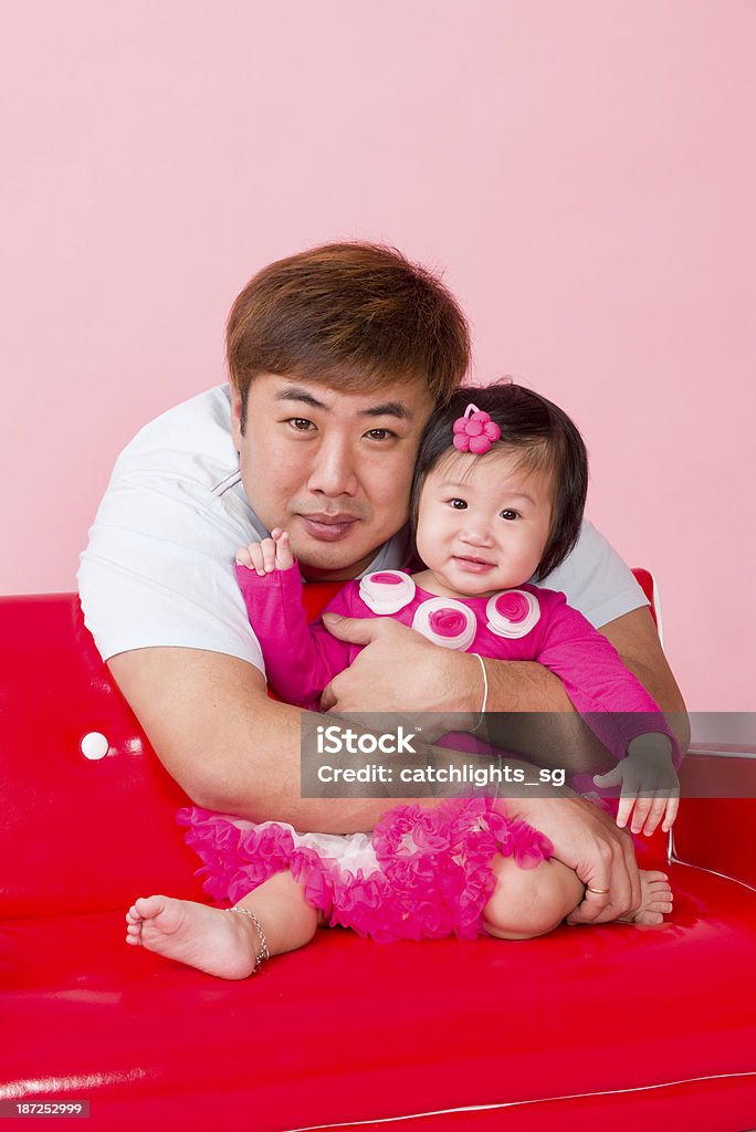 Famiglia asiatica - Foto stock royalty-free di 6-11 Mesi