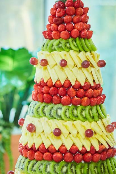 istock Different types of fruits. Serving for a festive table or Candy bar. 1872538787