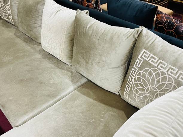 istock Cushion sofa pillows on sofa view of sofa 1872557274