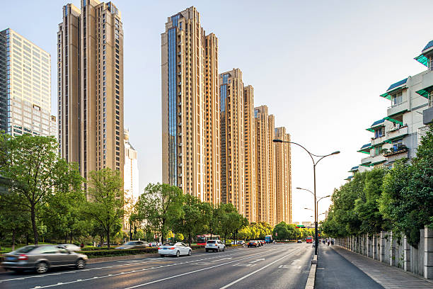 istock empty street in modern city 187256023