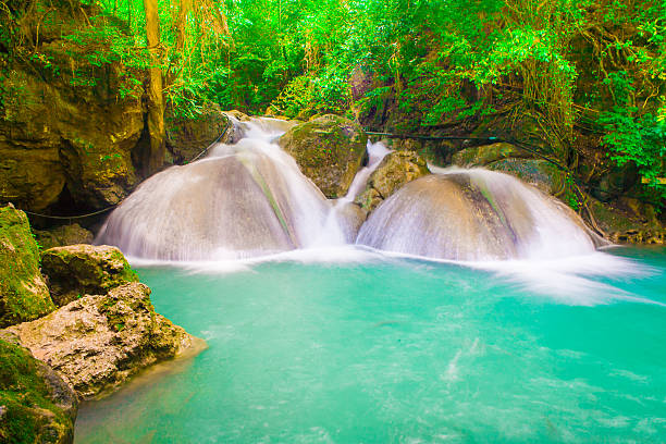 istock Erawan waterfall National Park Kanjanaburi Thailand 187257183