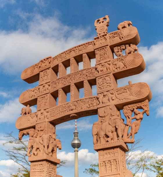 istock East Gate of Sanchi Berlin Replica 1872572313