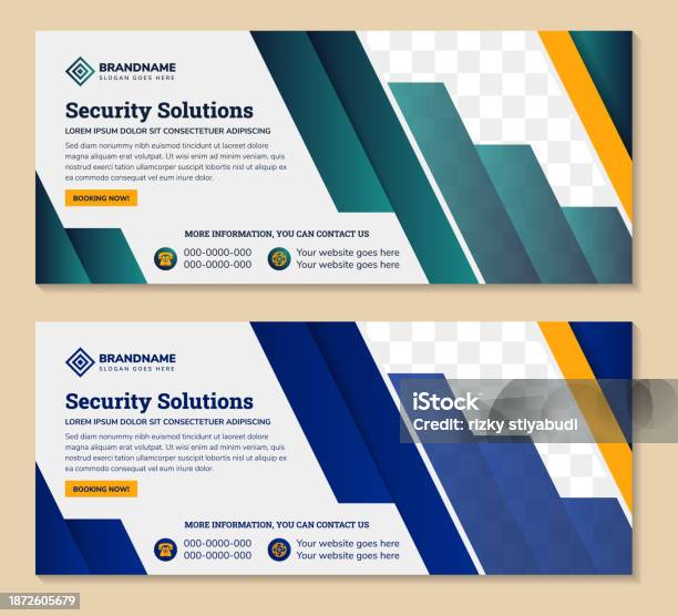 Systems Banner Example Collection Of Abstract Banner Design Template With Example Of Headline ...