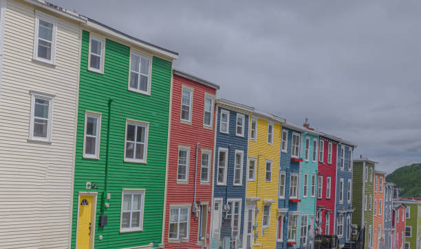 istock Jellybean Row Houses 1872607297