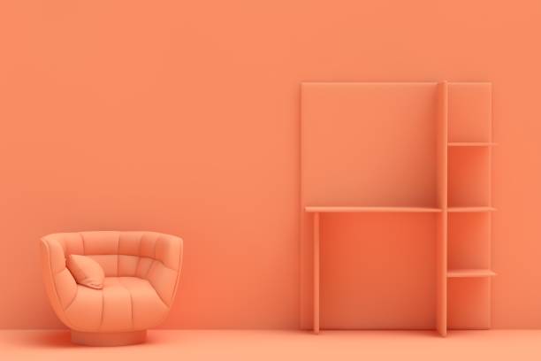 istock 3D Modern living room 1872639194