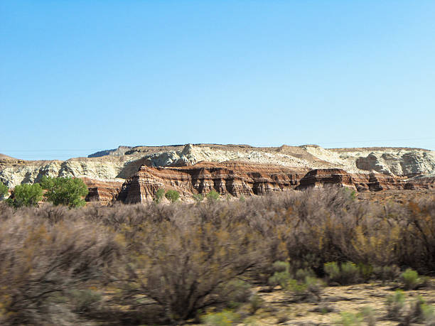 istock Monument valley rock formation landscape 187266854