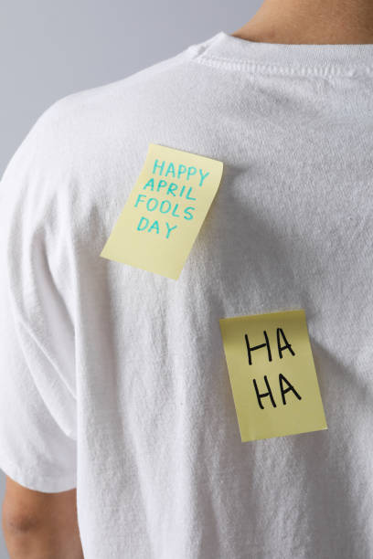 istock Concept of Happy 1 april Fools day 1872670334