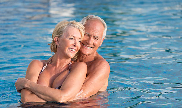 istock Senior Couple On Vacation 187267055