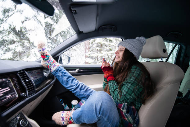 istock Let the winter road trip begin. 1872717605