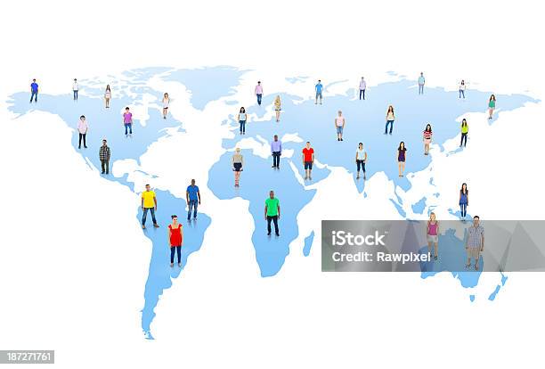Foto de Comunidade Mundial e mais fotos de stock de Negócios Internacionais - Negócios Internacionais, Comunicação Global, Global