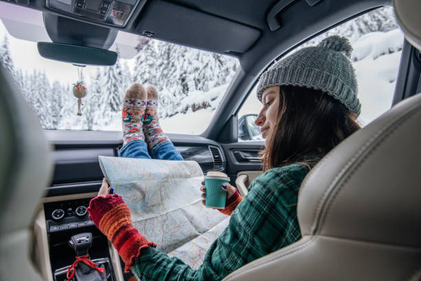 istock Winter road trip adventure. 1872717616