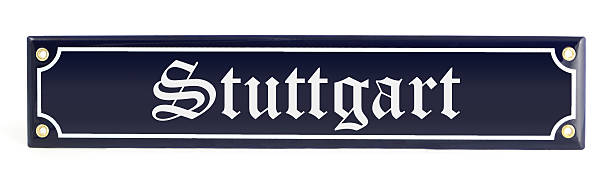 istock street sign Stuttgart - Germany 187271848