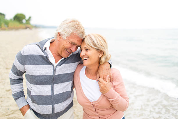 istock Loving senior couple 187272062