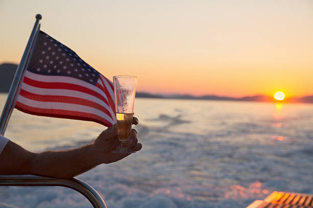 ¡salud! - morning croatia blue sea fotografías e imágenes de stock