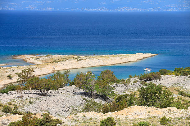istock Boat in the hidden bay 187272300