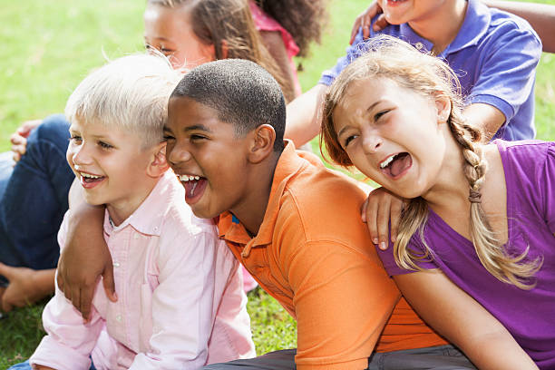 istock Multi-ethnic group of children 187272431
