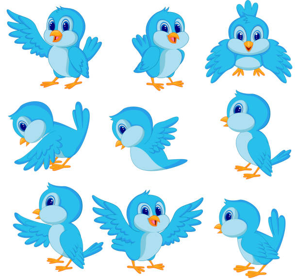 2,900+ Blue Bird Illustrations - iStock