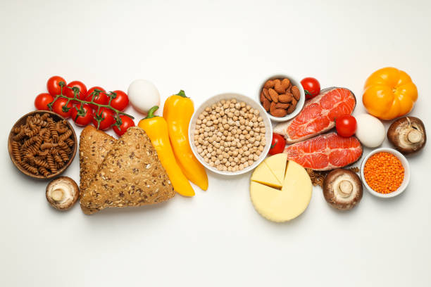 istock Different products, concept of grocery, ingredients for cooking 1872755101