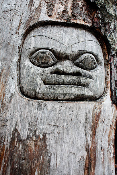 istock alaska wooden face 187276375