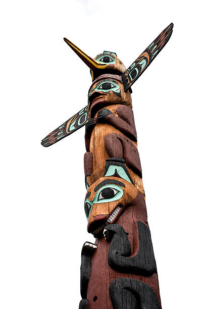 istock Alaska wooden totem 187276384