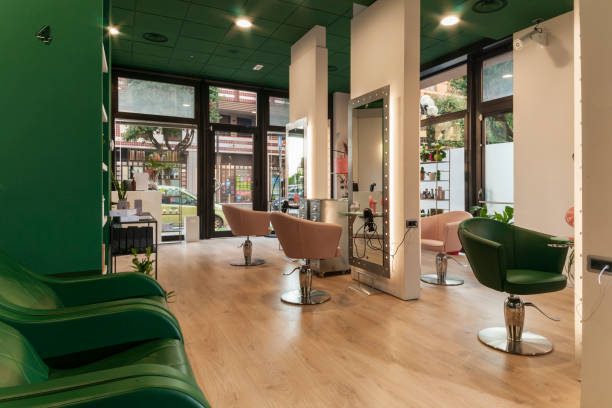 istock Modern hair styling salon 1872776367