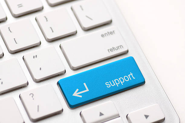 サポートキー - help support technology it support ストックフォトと画像