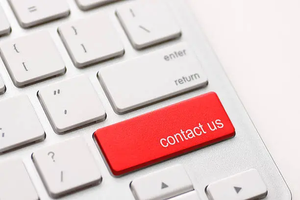 Photo of contact us key