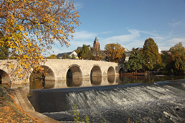istock Old bridge in Wetzlar, Germany 187279332