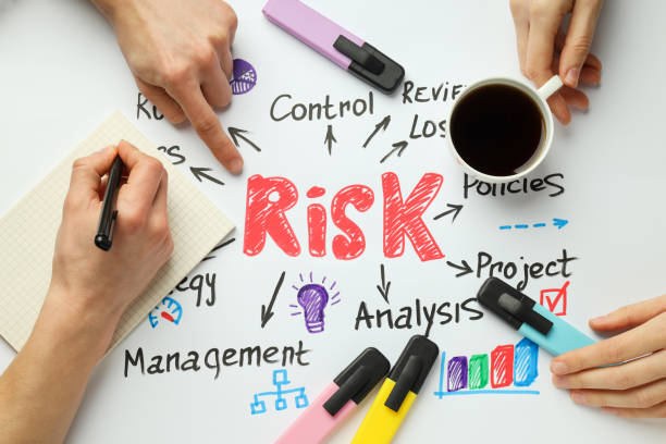 istock Concept of Risk, Eliminating the risk, Risk protection 1872871303