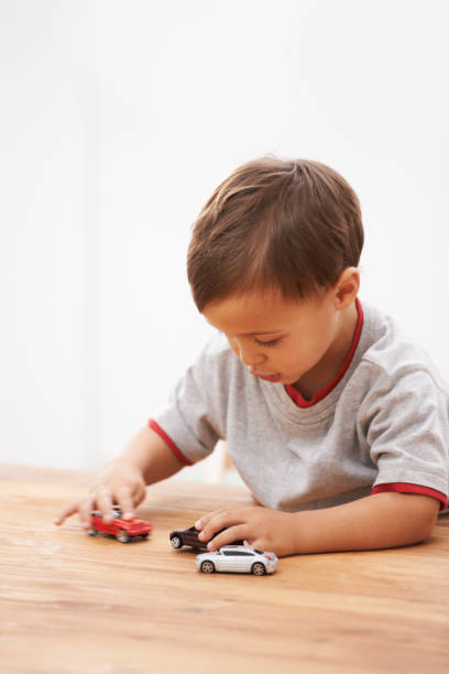 istock Boys and their toys! 187288602